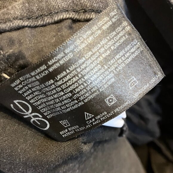 Gloria Vanderbilt Amanda Pull On Jeans Washed Black 12M - Picture 4 of 7